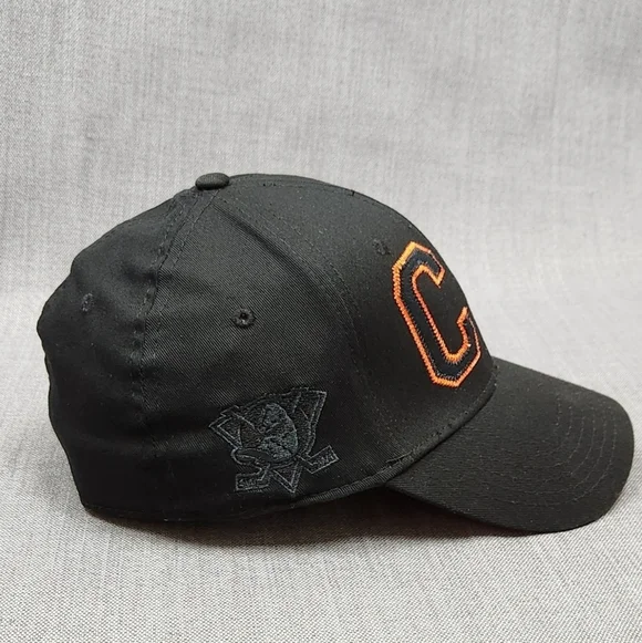 Anaheim Mighty Ducks NHL Cam Fowler C 4 Curved Bill Fitted Hat. - Picture 4 of 9